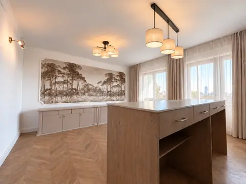 3 pokoje, 51 m² po remoncie — ul. Witkacego — salon 1